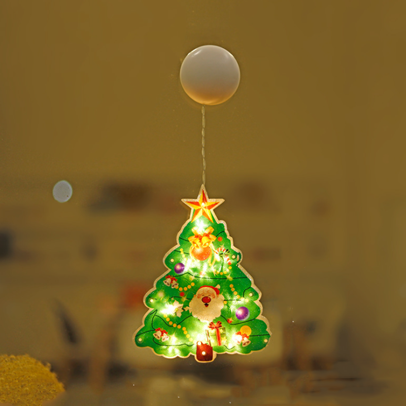Kerst raam zuignap verlichting