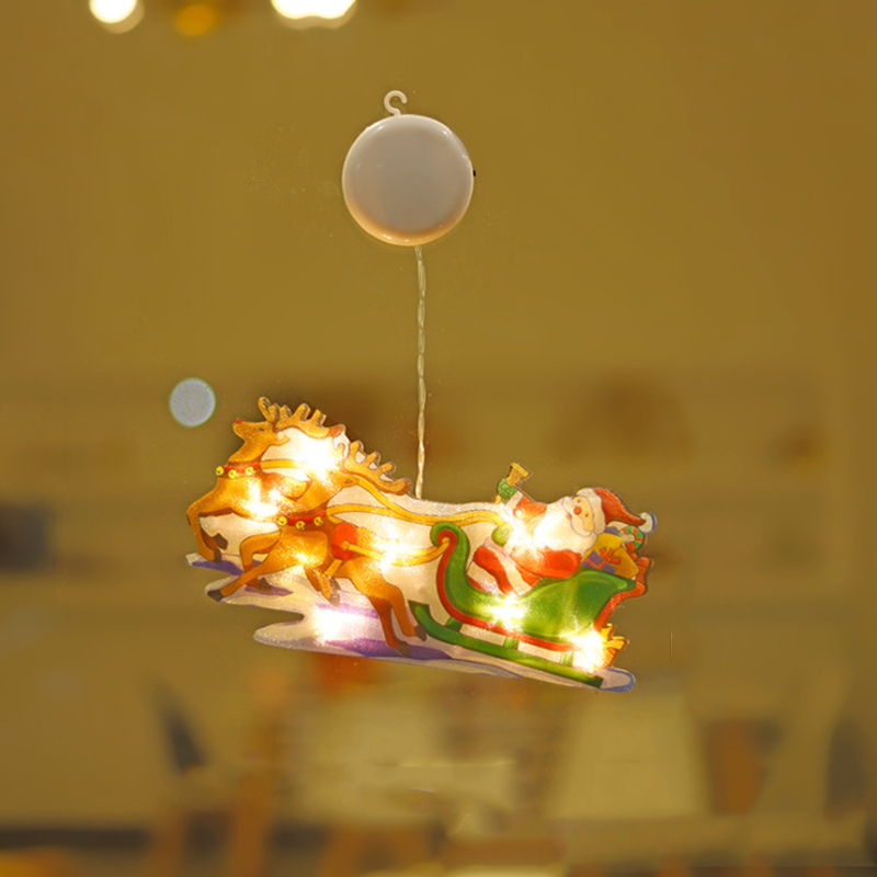 Kerst raam zuignap verlichting