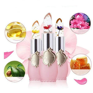 Crystal Jelly Bloem Kleur Veranderende Lippenstift