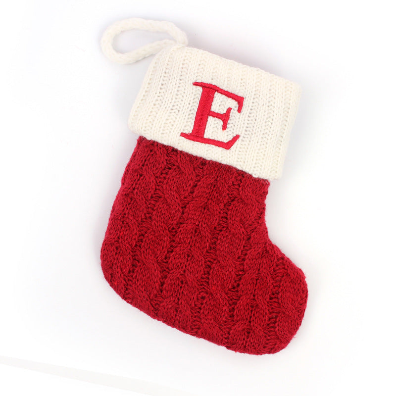 Kerst Brief Cadeau Sokken