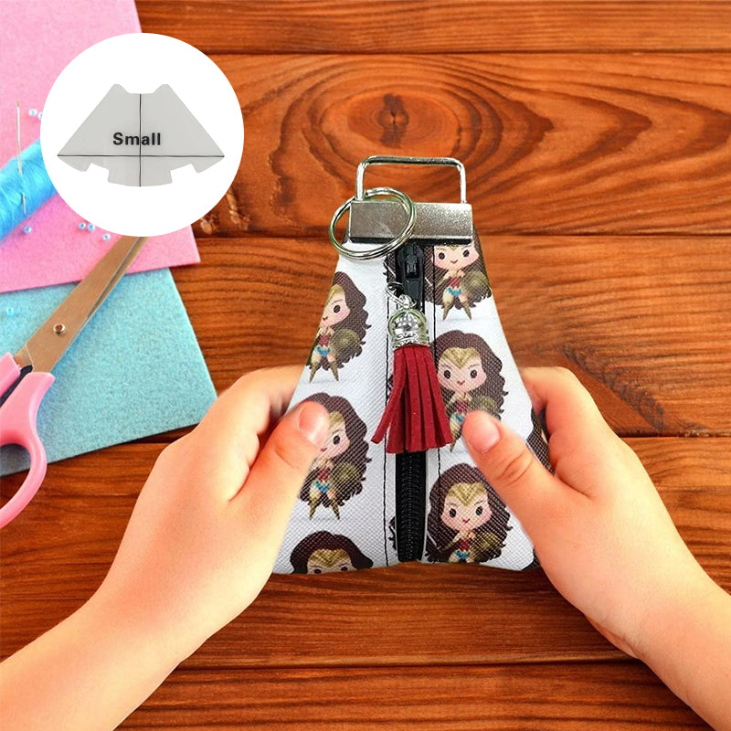 Schattig Sleutelzakje Sjabloon Set