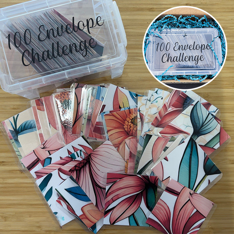 Uitdagingsboxset met 100 enveloppen
