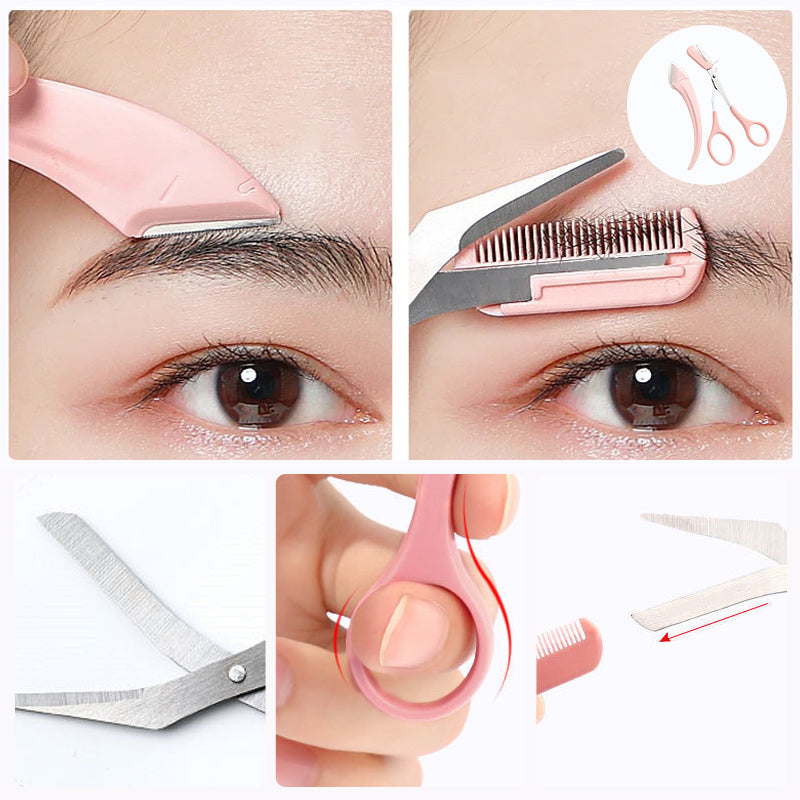 Wenkbrauw trimmer set