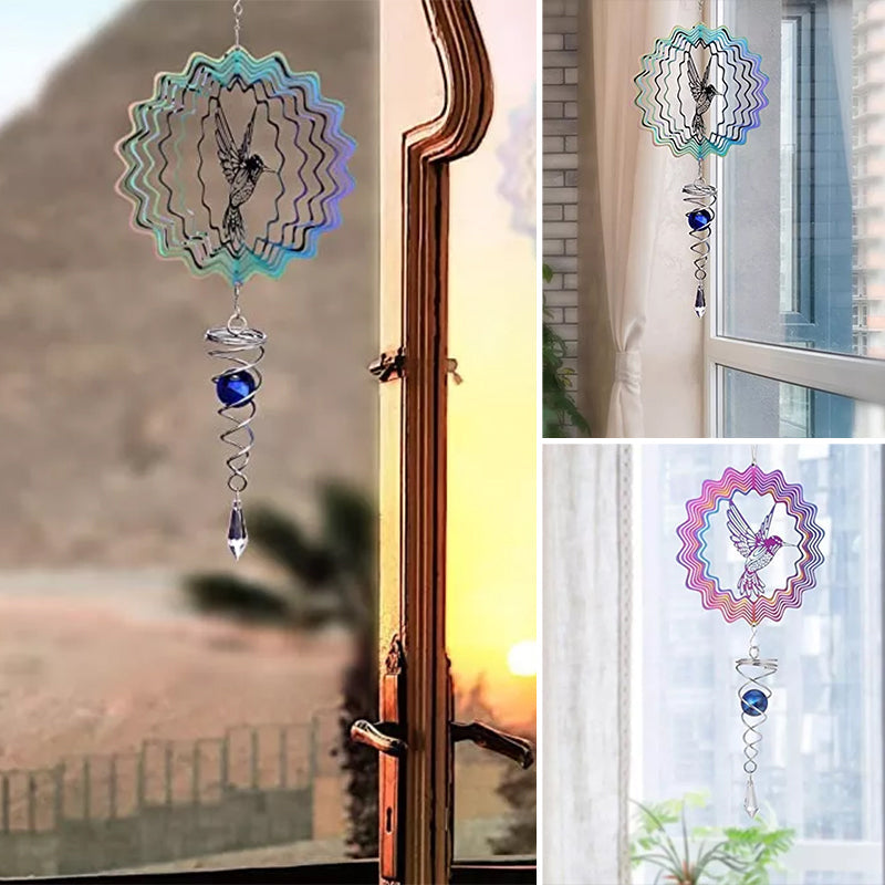 Kolibrie hangende windspinner