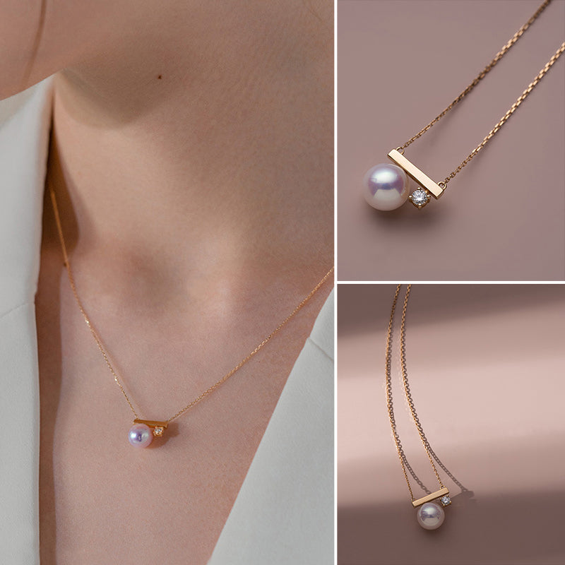 Vintage Stijlvolle Parel Balance Ketting