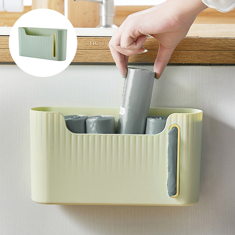 Wandgemonteerde vuilniszakorganizer