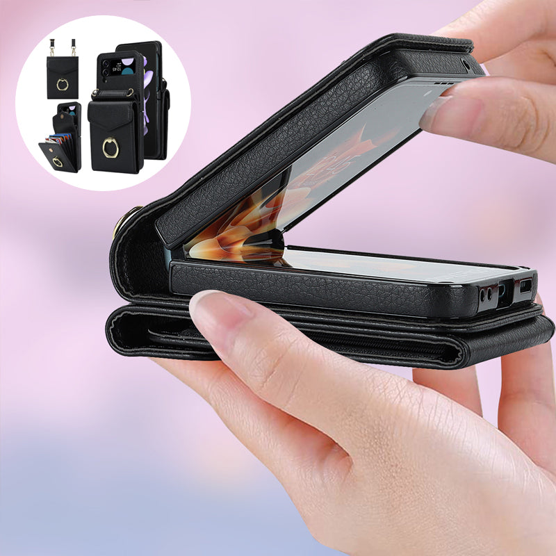 Z Flip5 Opvouwbare Messenger-telefoonhoes voor Samsung Flip4
