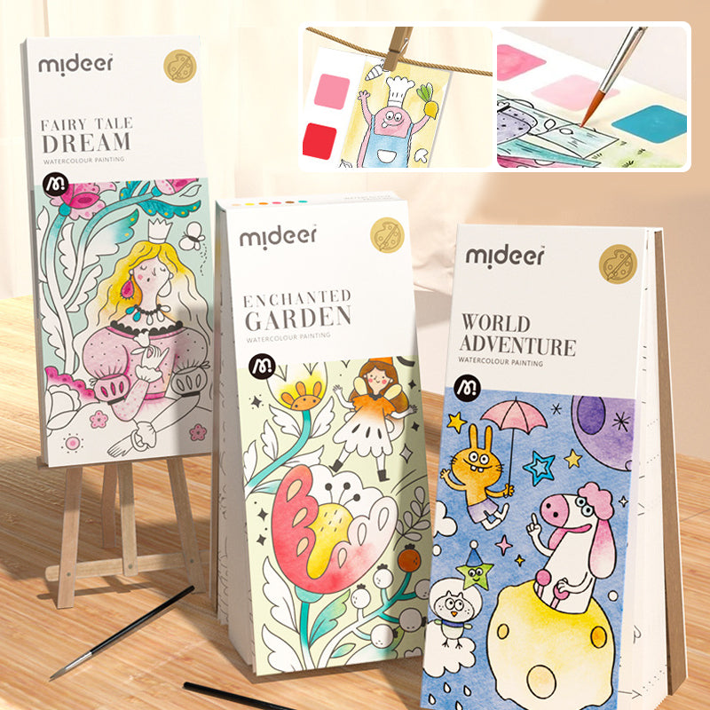 Pocket aquarel schilderen boek
