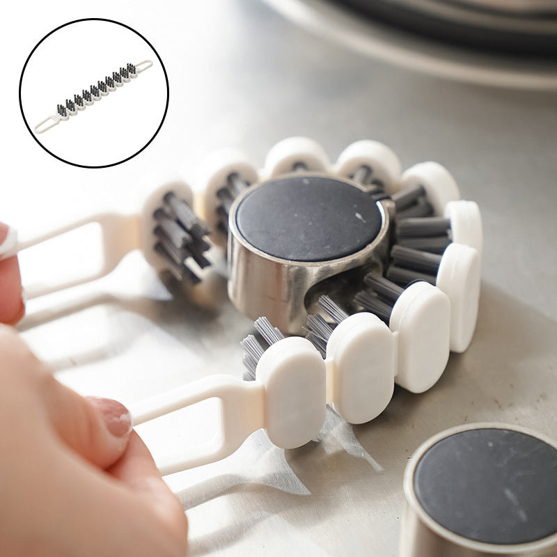 Buigbare multifunctionele reinigingsborstel