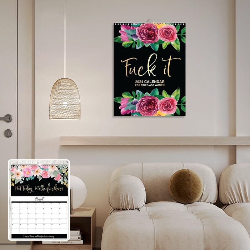 2024 Kalender voor moe