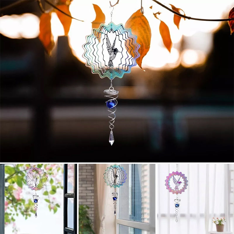 Kolibrie hangende windspinner