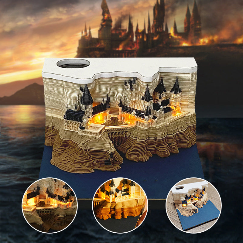 Creatief 3D-kleverige notitieboek