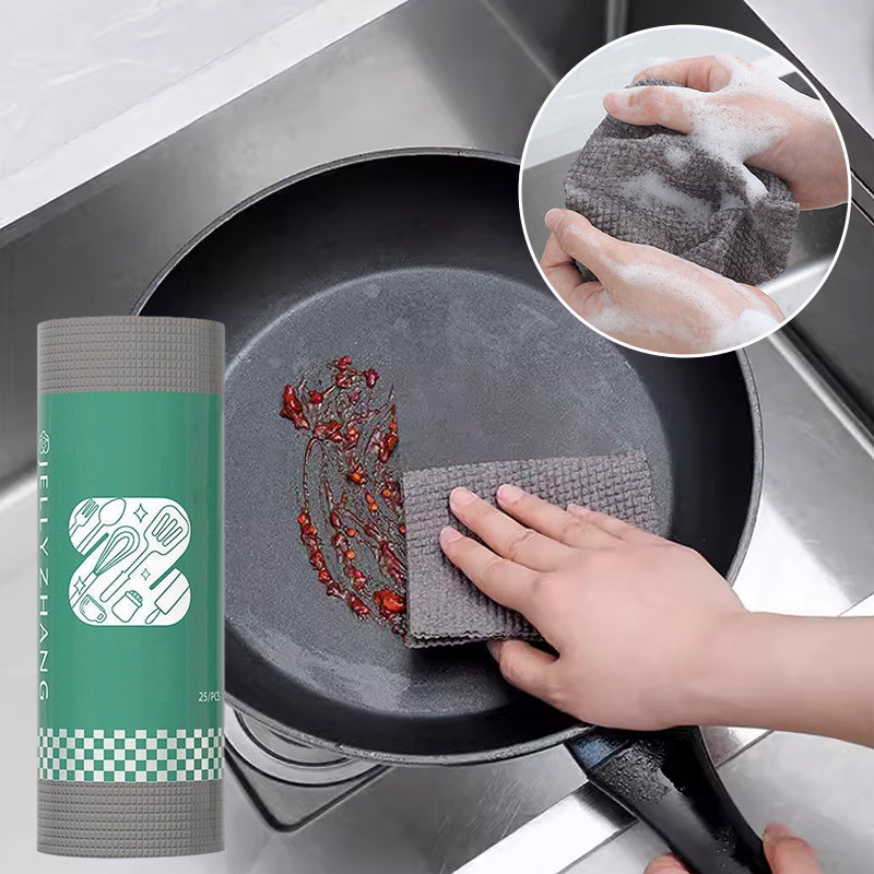 Duurzame keukenschrobdoek