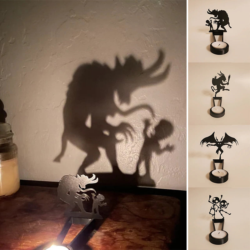 Spooktaculair Halloween-schaduwdecor