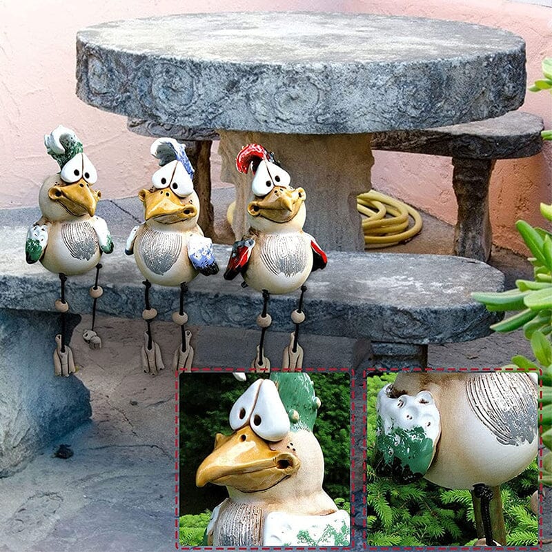 Hars Kip Tuinornament