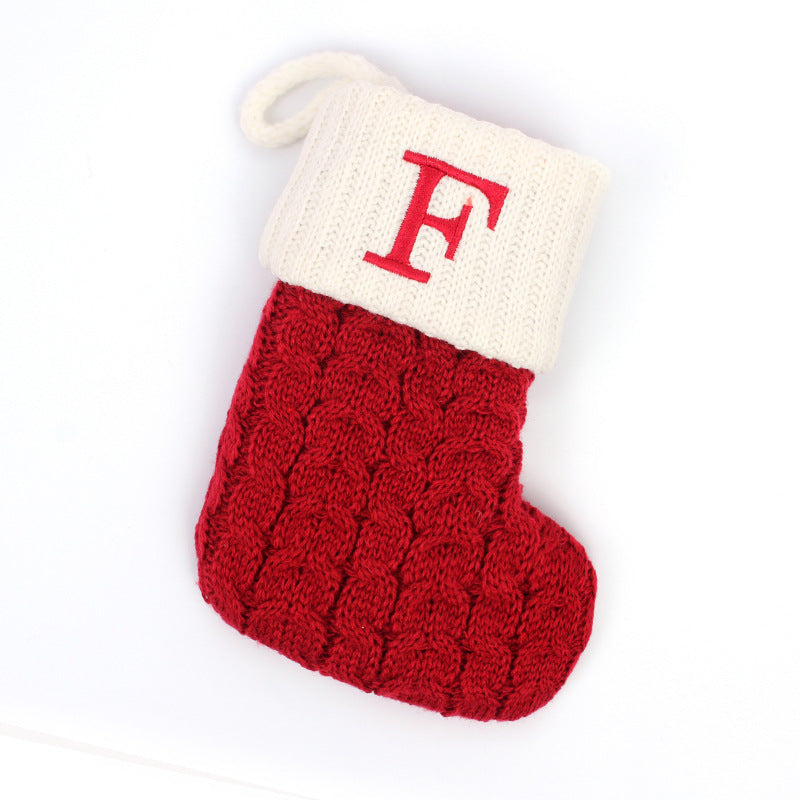 Kerst Brief Cadeau Sokken