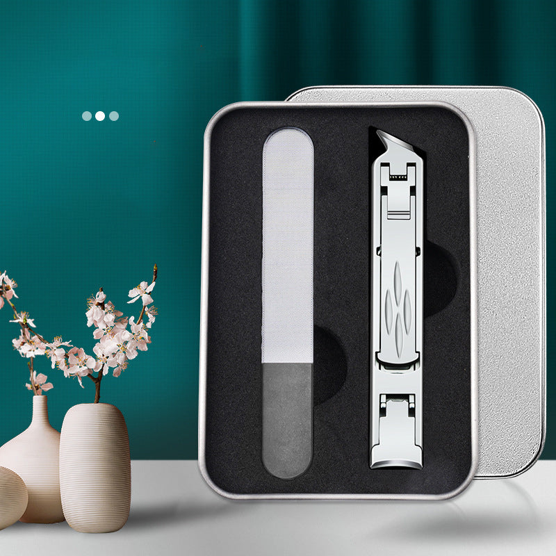 Opvouwbaar gereedschap voor nagelknipper met twee uiteinden