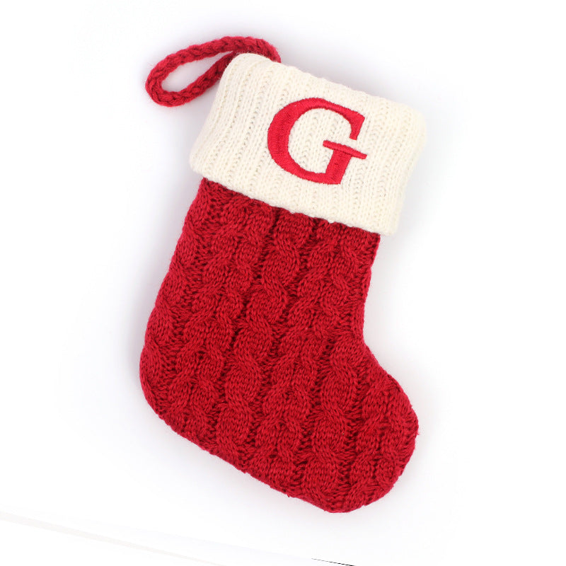 Kerst Brief Cadeau Sokken