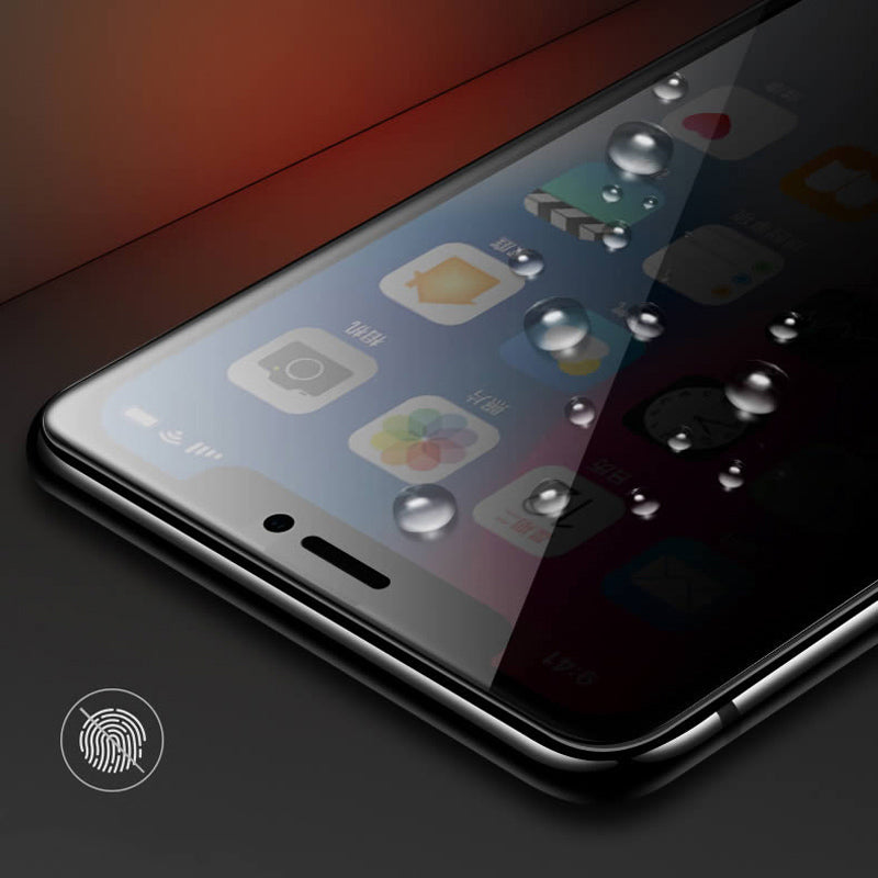 iPhone anti-peeping tempered glass screen protector