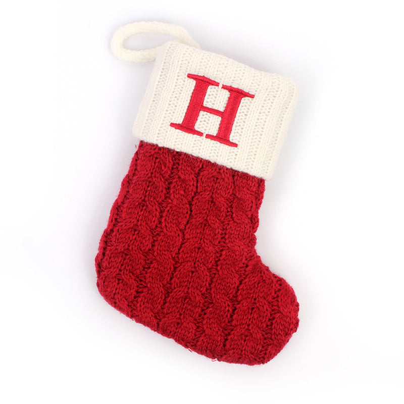 Kerst Brief Cadeau Sokken