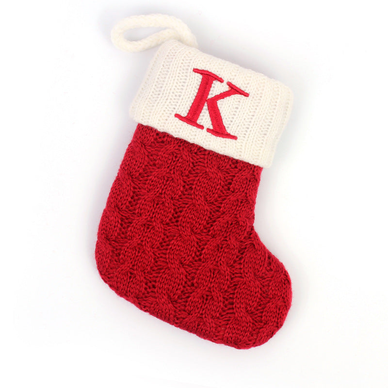 Kerst Brief Cadeau Sokken