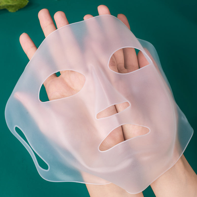 Oorhangend antislip en absorptiebevorderend siliconen masker