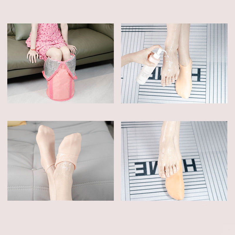 Dames Foot Spa Pedicure siliconen sokken