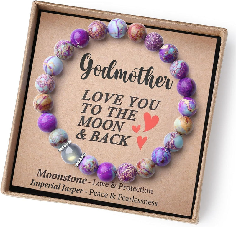 Natuurlijke edelsteen armband voor vrouwen