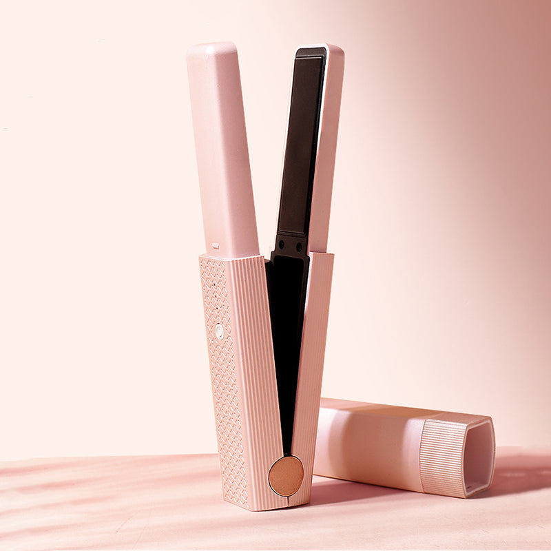 Draagbare krultang met draadloos opladen via USB