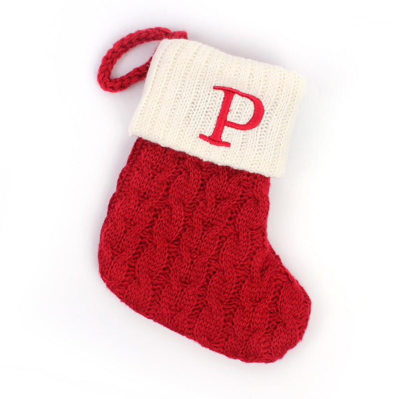 Kerst Brief Cadeau Sokken