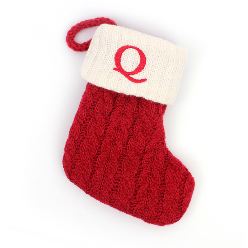 Kerst Brief Cadeau Sokken