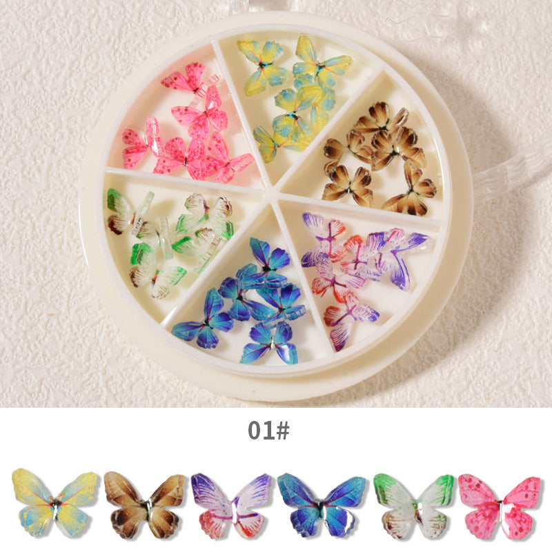 Driedimensionale acryl mini vlinder（30 stuks）