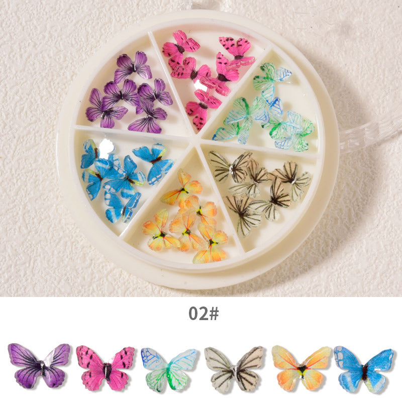 Driedimensionale acryl mini vlinder（30 stuks）