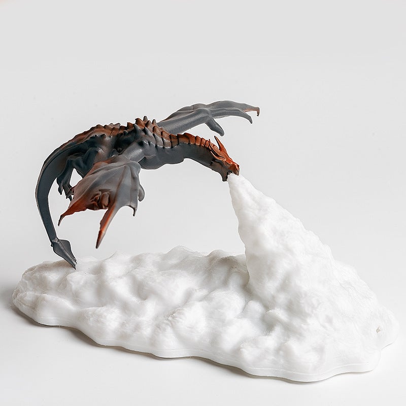 3D Vuurspuwende Draak Nachtlampje