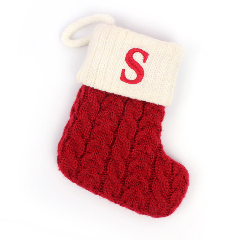 Kerst Brief Cadeau Sokken