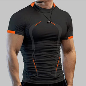 Zomer-fitness-T-shirt voor heren