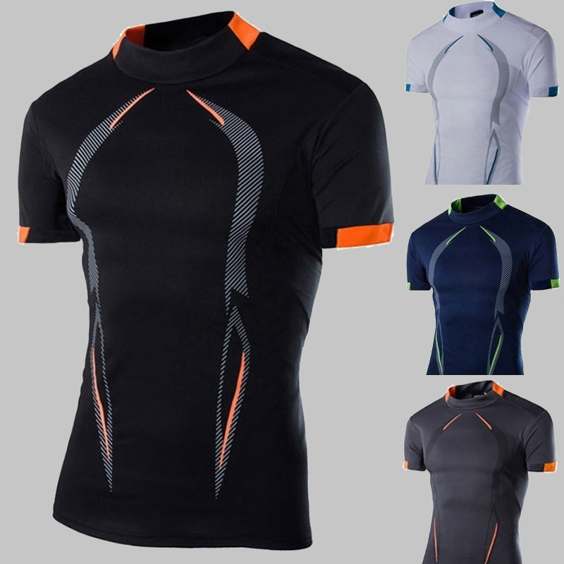 Zomer-fitness-T-shirt voor heren