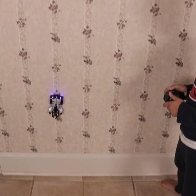 Anti-zwaartekracht muurklimmen