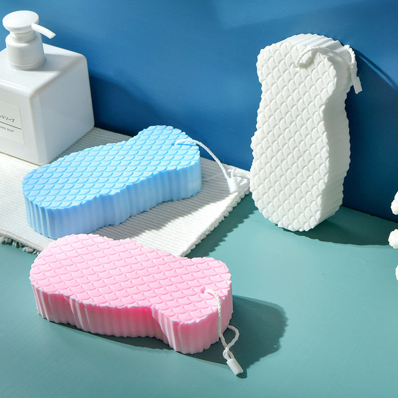Superzachte exfoliërende badspons