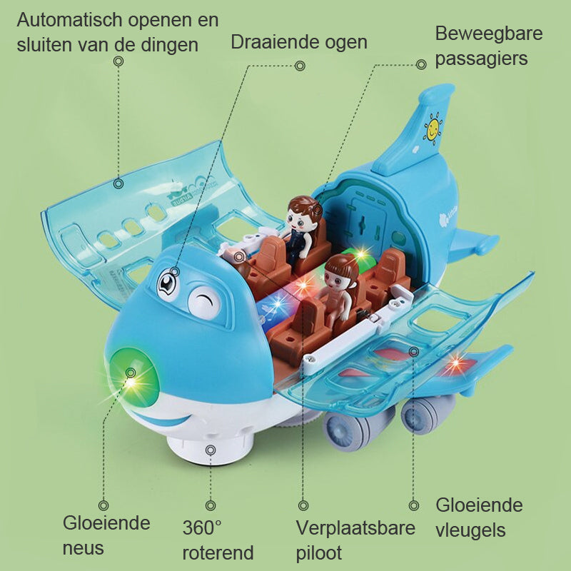 360° draaibaar elektrisch speelgoed vliegtuig