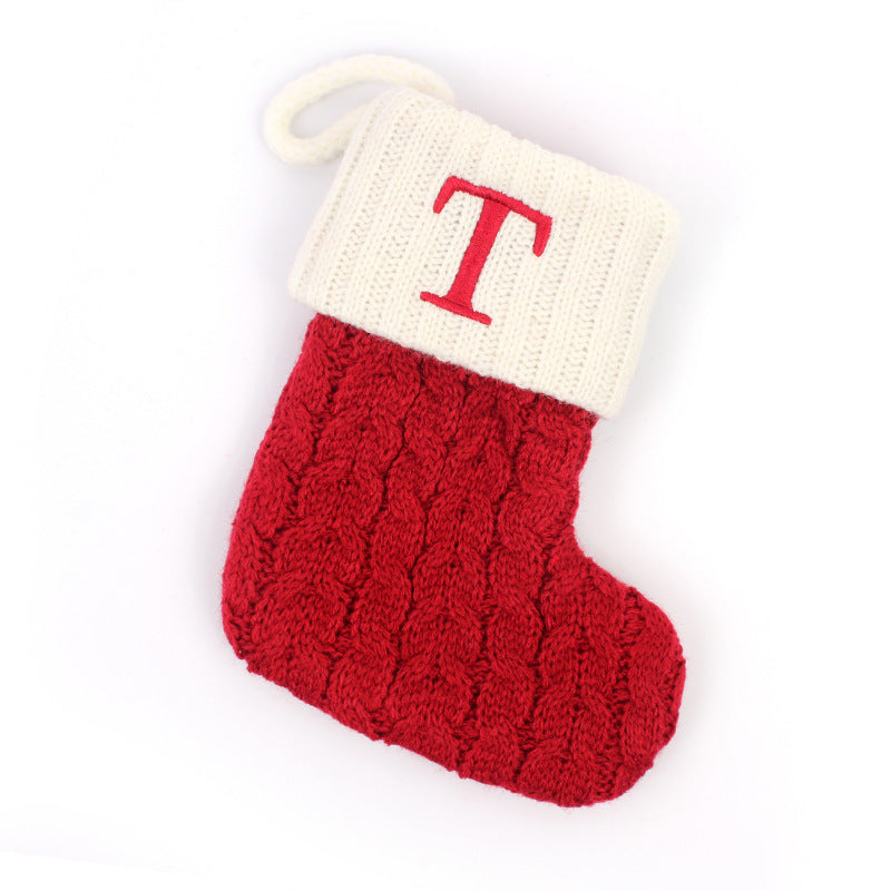 Kerst Brief Cadeau Sokken