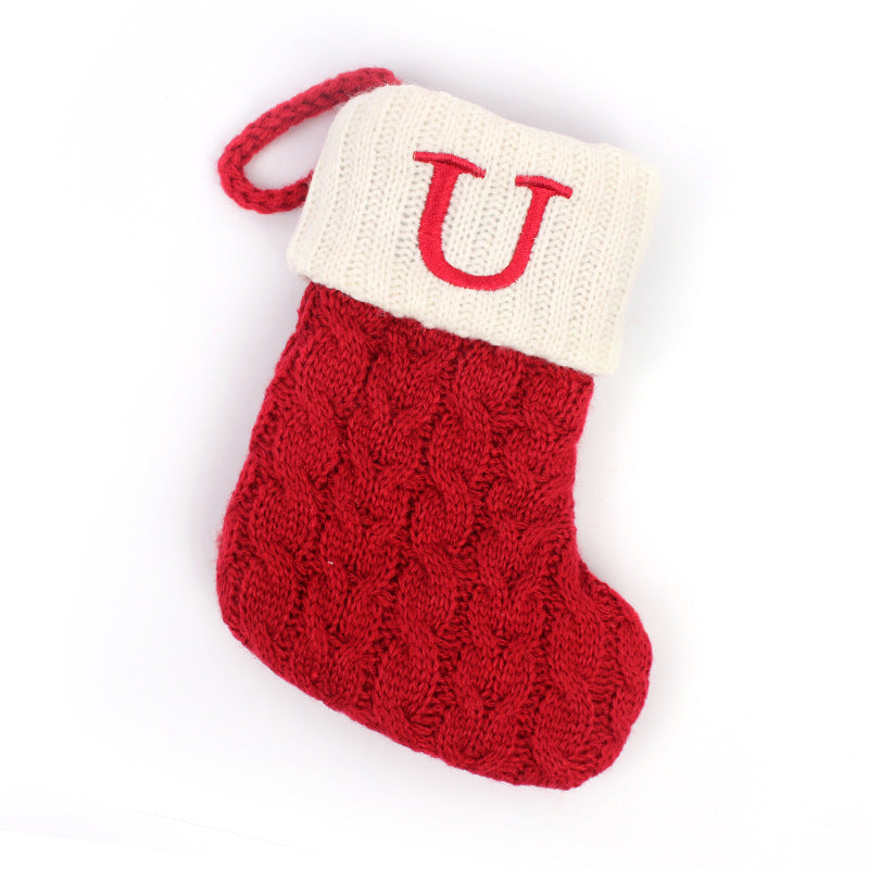Kerst Brief Cadeau Sokken