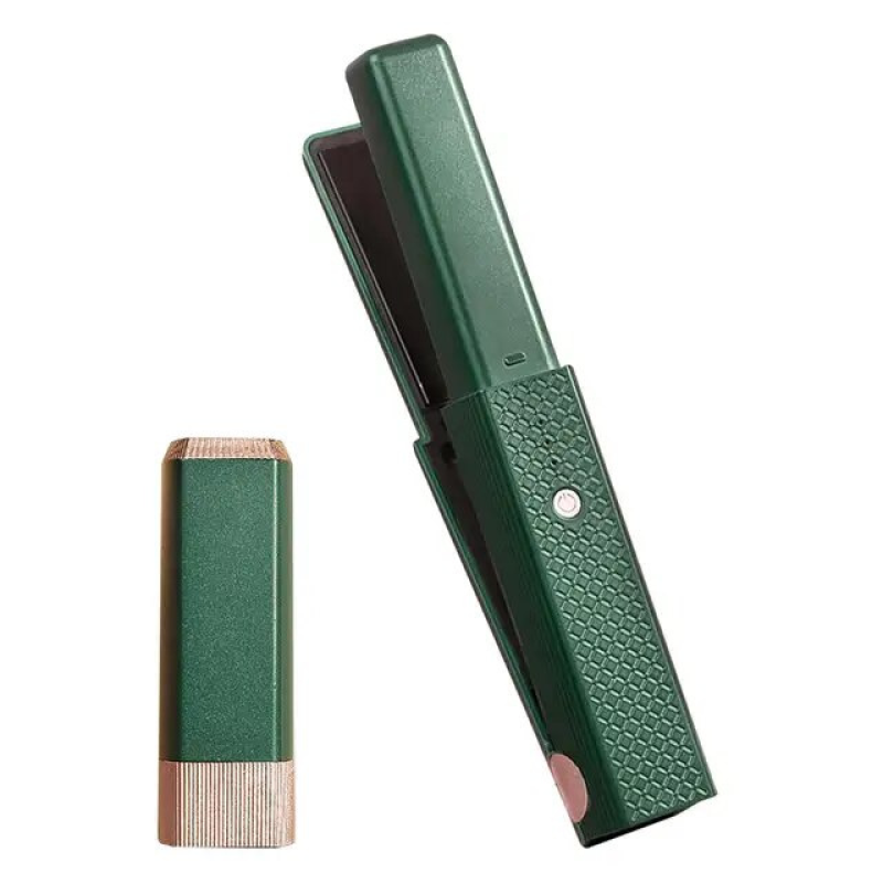 Draagbare krultang met draadloos opladen via USB