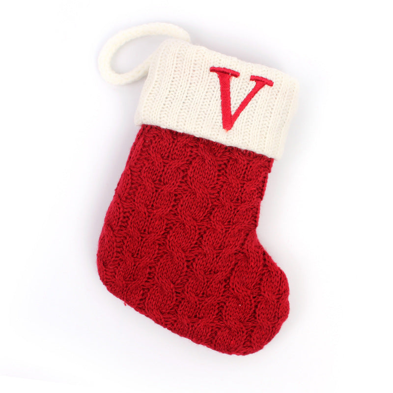 Kerst Brief Cadeau Sokken