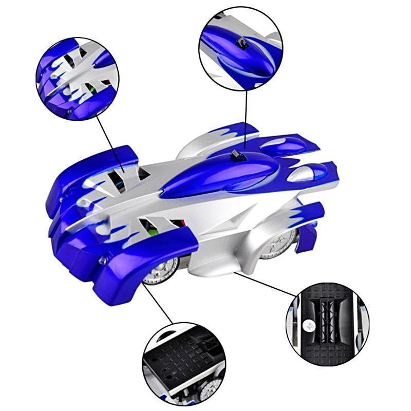 Anti-zwaartekracht muurklimmen