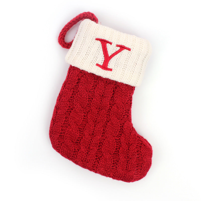 Kerst Brief Cadeau Sokken