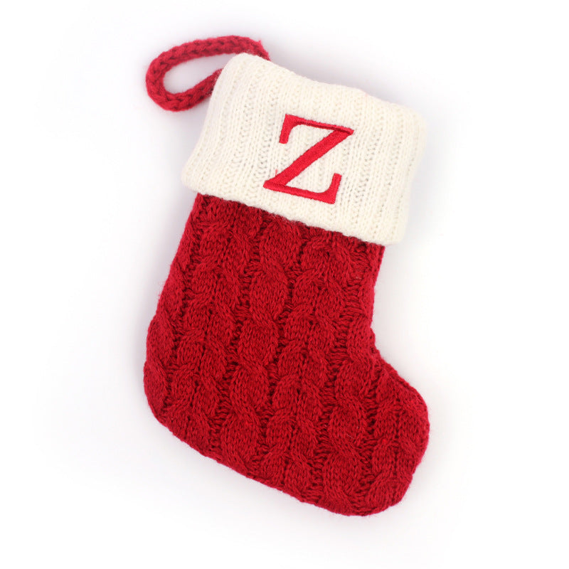 Kerst Brief Cadeau Sokken