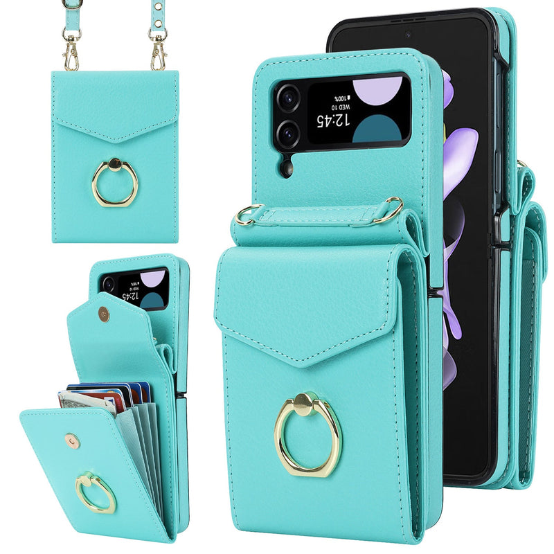 Z Flip5 Opvouwbare Messenger-telefoonhoes voor Samsung Flip4