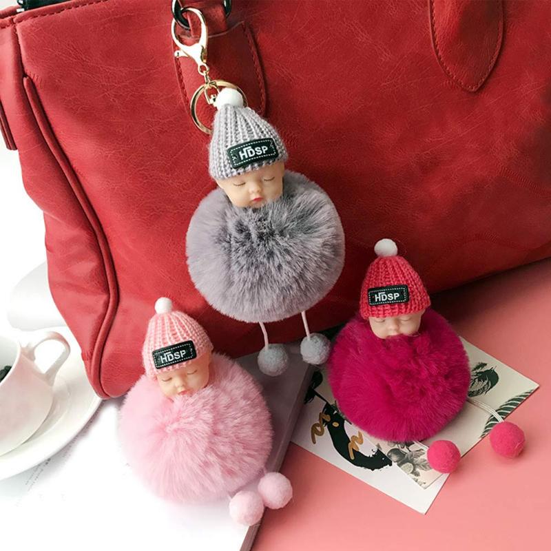 Leuke simulatie pluche scheel pop