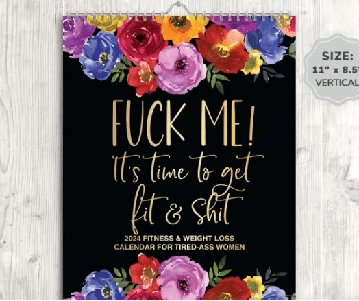 2024 Kalender voor moe